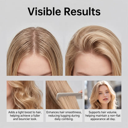 Rosemary Rice Water Hair Spray Volumizing Smoothing Leave-In Conditioner for Fine Flat Hair Oil Control Refreshing Scalp Care