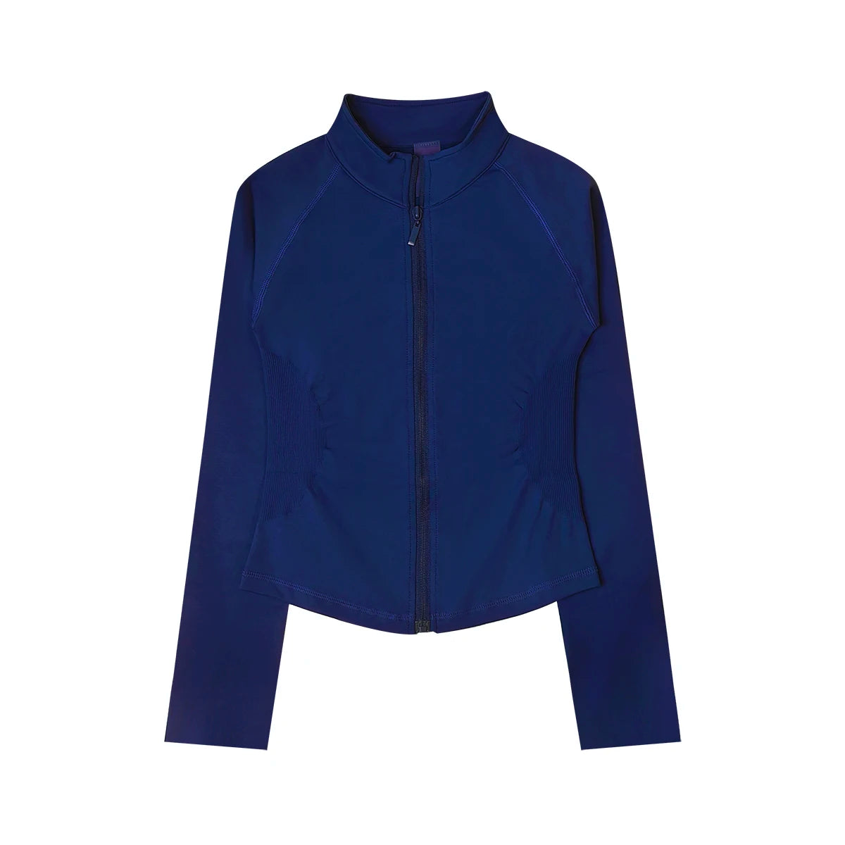 Zippy Jacket Women Running Long Sleeves Gym Tops Full Zipper Seamless Workout Activewear Sports Pilates Yoga Coats